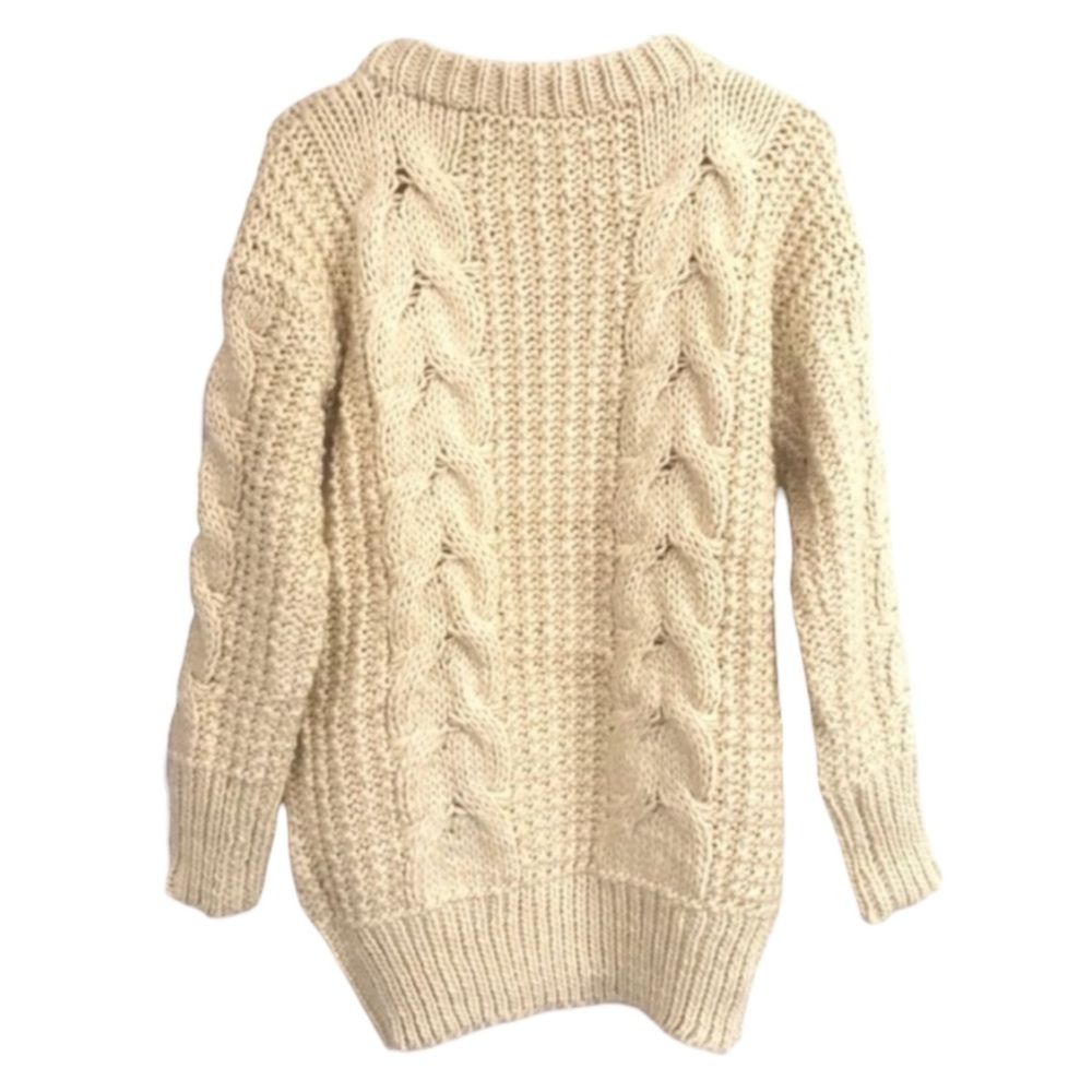 UNIF Chunky Oversize Cable Knit Sweater — XS - Picture 2 of 11